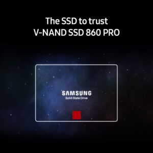 Samsung SSD 860 PRO 2TB 2.5 Inch SATA III Internal SSD (MZ-76P2T0BW)