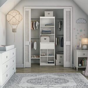 little seeds grow with me closet, white