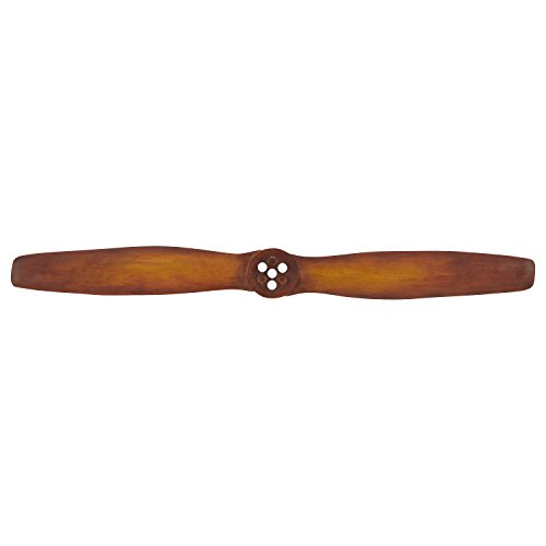 Amazon Brand – Stone & Beam Vintage Airplane Propeller, 46.5"W, Brown