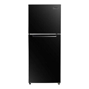 magic chef hmdr1000be top freezer refrigerator in black 10.1 cu. ft.
