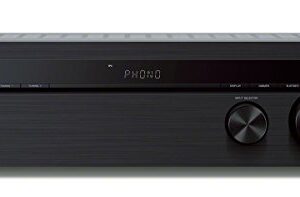 Sony STRDH190 2-ch Home Stereo Receiver with Phono Inputs & Bluetooth Black