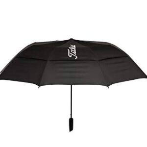Titleist Players Folding Golf Umbrella , Black, 58"