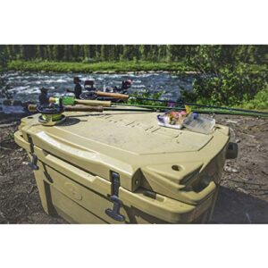 Polaris Northstar 60 Quart Cooler, Portable Ice Chest, Durable, Lockable, Keeps Ice Cold Longer, Easy to Carry, Tie-Down Cooler for Off-Road, Camping, Hunting, Fishing, Picnics, Beverages - 2883425