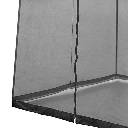 Z-Shade Bug Screen 10 x 10 Foot Instant Gazebo Screenroom Only, Black(for Parts)