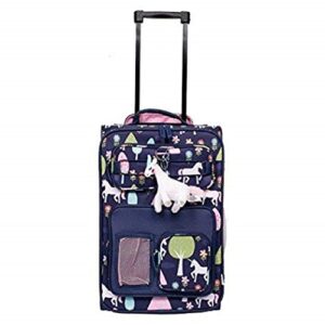 crckt kids carry on luggage 18 unicorn