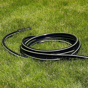 Worth Garden 3/4 x 25ft Water Hose - Durable Non Kinking Garden Hose - PVC Material with Brass Hose Fittings - Flexible Hose for Household and Professional Use