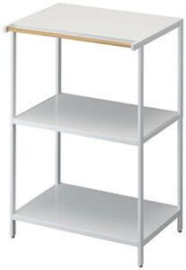 yamazaki home tower 3-tiered storage rack – kitchen shelf organizer.