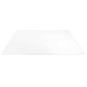 thirteen chefs plastic cutting board - large commercial chopping boards - white, 30 x 18 inch
