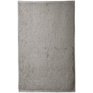 Amazon Basics Cotton Hand Towel, 12-Pack, Gray, 16" x 26"