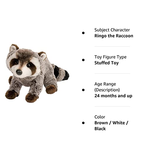 Douglas Ringo Raccoon Plush Stuffed Animal