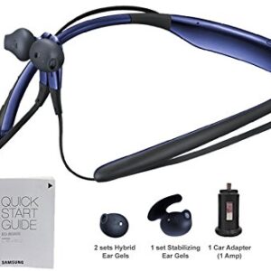 Samsung Level U Bluetooth Wireless In-ear Headphones with Microphone with Car/Wall Charger and Extra Ear Gels (US Model -Renewed Kit)