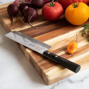 Thirteen Chefs Cutting Boards - Large, Lightweight, 24 x 18 Inch Acacia Wood Chopping Board for Plating, Appetizers, Charcuterie and Kitchen Prep - Portable Cooking Accessories