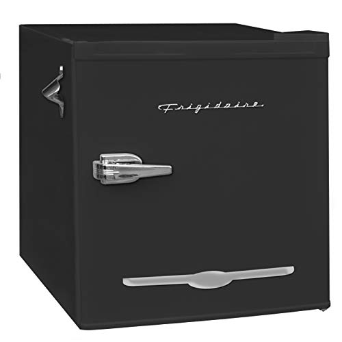 Frigidaire CUREFR176BK 1.6 Cubic-ft Retro Compact Refrigerator, Medium, BLACK