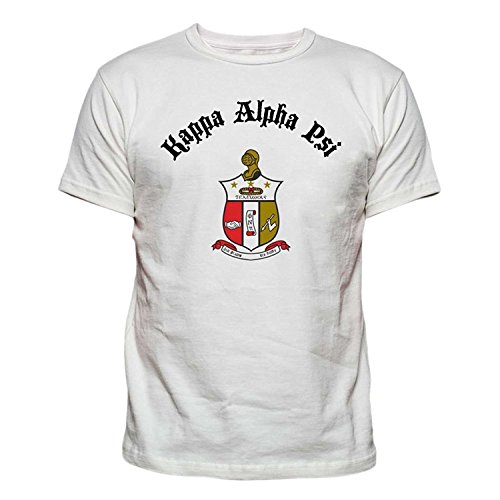 Kappa Alpha Psi Fraternity Vintage Crest 100 Percent Cotton T-Shirt X-Large White