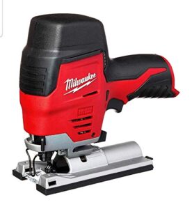 milwaukee 2445-20 m12 12v cordless lithium-ion high performance jigsaw (bare tool)