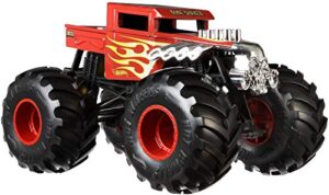 hot wheels monster trucks 1:24 bone shaker vehicle