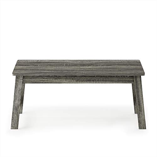 Furinno Beginning Coffee Table, French Oak Grey , 19.45D x 35.59W x 15.63H in