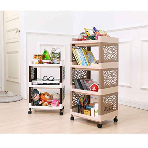 Bathroom Shelf Bathroom Floor Standing Storage Bathroom Shelf Organizer Storage Rack Corner Shelf Organization Utility Rack for Home Kitchen Living Room Roscloud@ (Color : White, Size : 3-Tier Big)