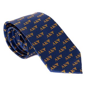 desert cactus alpha kappa psi fraternity necktie tie greek formal occasion standard length width akpsi (letter necktie)