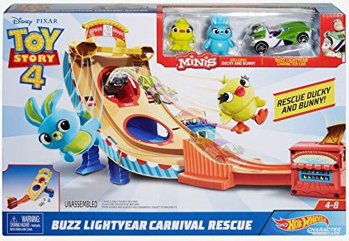 Hot Wheels Toy Story Buzz Lightyear Carnival Rescue