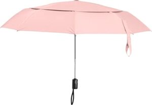 coolibar upf 50+ 42 inch sodalis travel umbrella - sun protective (one size- light rose)