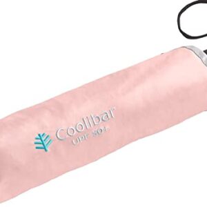 Coolibar UPF 50+ 42 Inch Sodalis Travel Umbrella - Sun Protective (One Size- Light Rose)