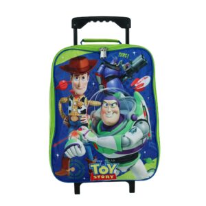 toy story 15" collapsible wheeled pilot case - rolling luggage
