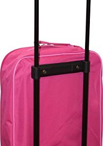 Disney Junior Minnie Mouse 15" Collapsible Wheeled Pilot Case - Rolling Luggage