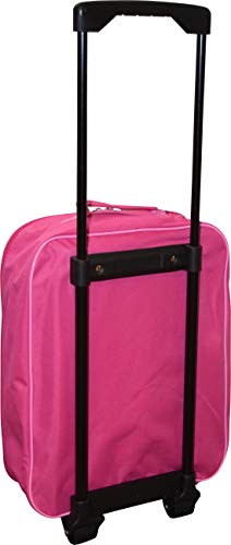 Disney Junior Minnie Mouse 15" Collapsible Wheeled Pilot Case - Rolling Luggage