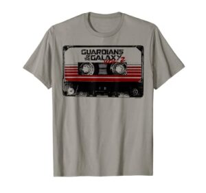 marvel guardians of the galaxy vol 2 awesome mix tape logo t-shirt