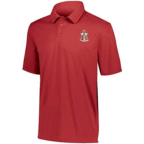 Kappa Alpha Psi World Famous Greek Crest Vital Polo X-Large Red