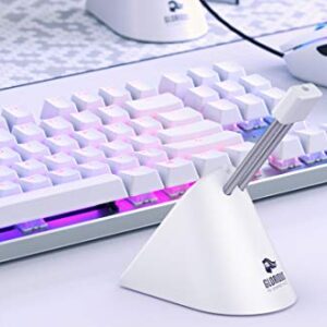 Glorious Gaming Mouse Bungee - Flexible Mouse Cable Management - Gaming Mouse Accessory (White)