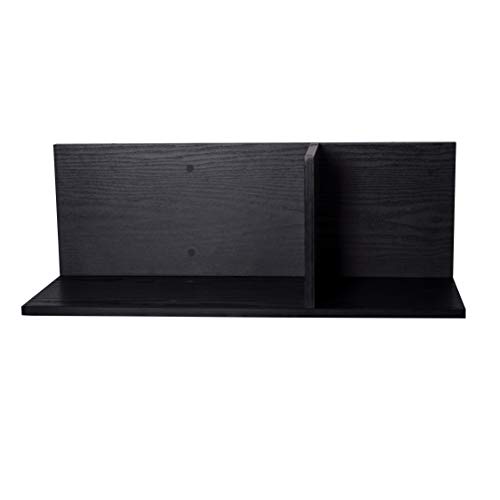 Atlantic Infiniti Modular Storage Shelf 2-Pack – Italian-Design Storage Shelving System with Multiple configurations to Maximize Storage Capacity, Expandable & Stackable, PN 38408097 in Black