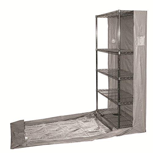 Jokari Storage Shelf Enclosure, Durable Wire Shelving Cover, Best Protection for Shelves, Keeps Out Dust, Dirt, Insects and Moisture, Keeps Your Items Guarded from External Elements