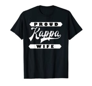 proud kappa wife shirt k a psi
