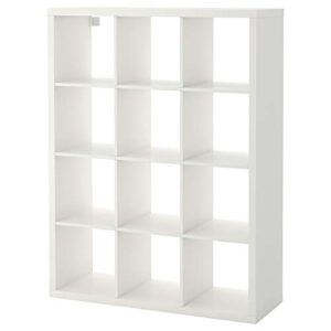 ikea kallax shelf unit, white