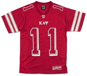 kappa alpha psi jersey tee shirt [3xl] red