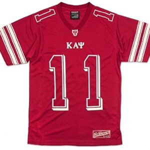 Kappa Alpha Psi Jersey Tee Shirt [3XL] Red