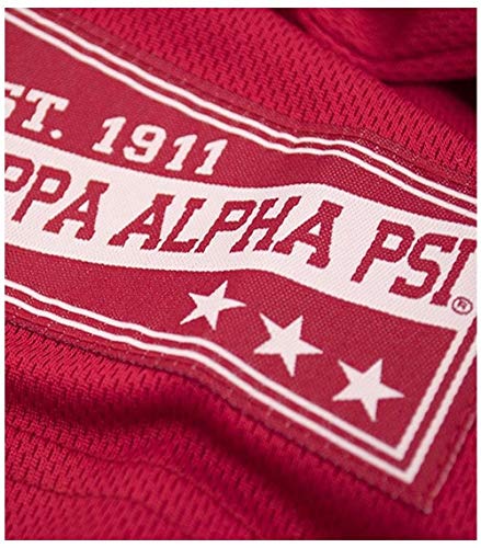 Kappa Alpha Psi Jersey Tee Shirt [3XL] Red