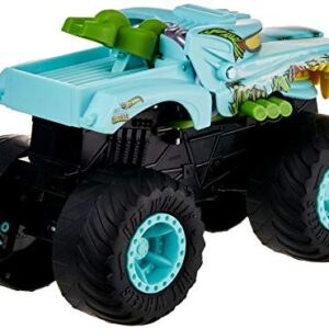 Hot Wheels Monster Truck Double Troubles 1:24 Scale Transforming Trucks Ages 3 to 5