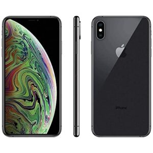 Apple iPhone XS Max, US Version, 512GB, Space Gray - Unlocked (Renewed)