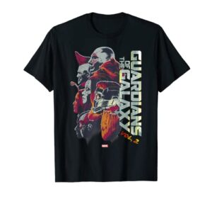 marvel guardians of the galaxy vol 2 epic team profiles t-shirt