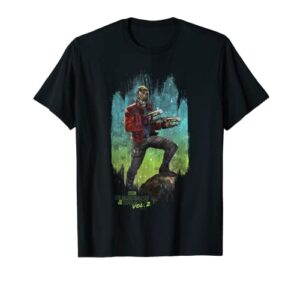 marvel guardians of the galaxy vol 2 star-lord spacedust t-shirt