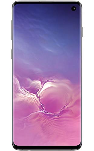 Samsung Galaxy S10, 128GB, Prism Black - Unlocked (Renewed)