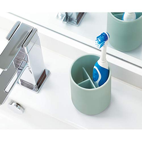 iDesign Cade Bathroom Accessories, Soft Aqua