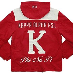 Kappa Alpha Psi Windbreaker Jacket 1911 [3XL] Red