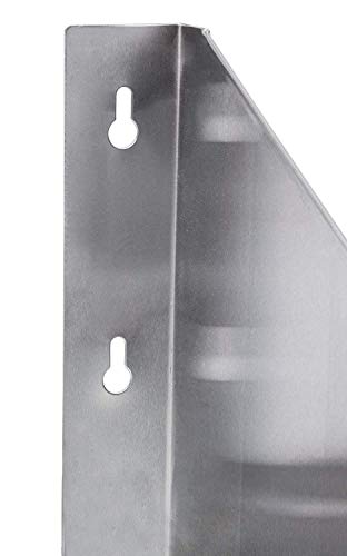 Stainless Steel Microwave & Appliance Wall Shelf | Custom Sizes | Metal Utility Shelving | Heavy Duty | Commercial Grade | Wall Mount | NSF |