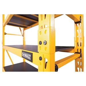 DEWALT 4-Foot Tall, 3-Shelf Industrial Workshop/Garage Storage Rack, Total Capacity: 4,500 lbs.