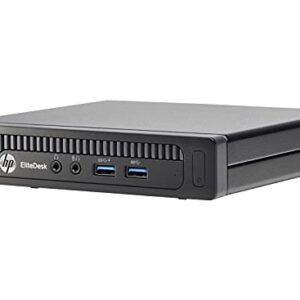 HP EliteDesk 800 G1 Tiny Computer Micro Tower PC, Intel Core i5-4590T, 8GB Ram, 256 GB SSD, WiFi, Windows 10 Pro (Renewed)