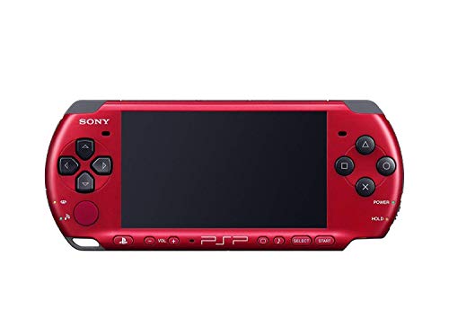 Sony Playstation Portable PSP 3000 Series Handheld Gaming Console System (Red/Black) (Renewed)